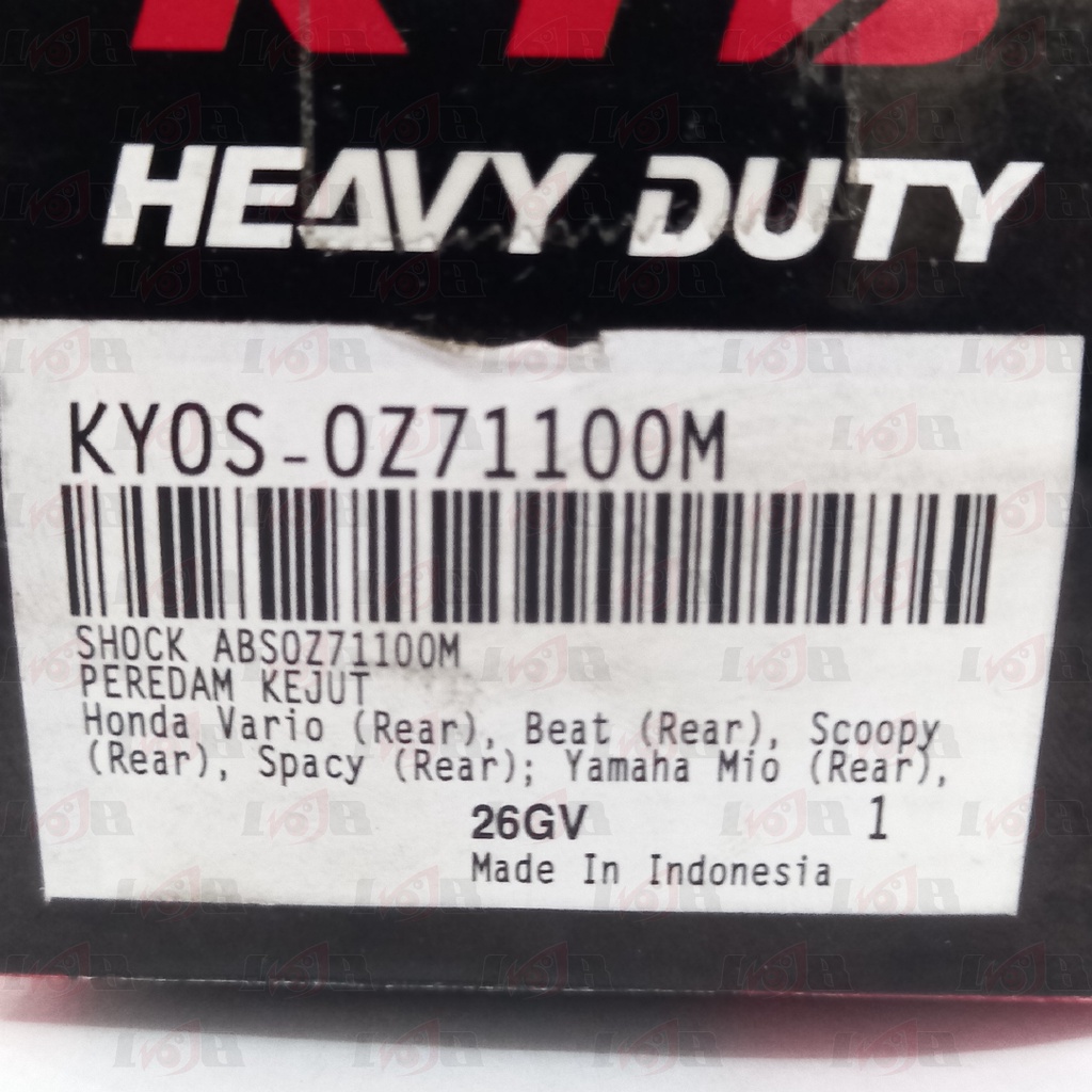 Shockbreaker KYB KYOS Heavy Duty 300mm Vario Beat Mio Scoopy Suspensi Matic