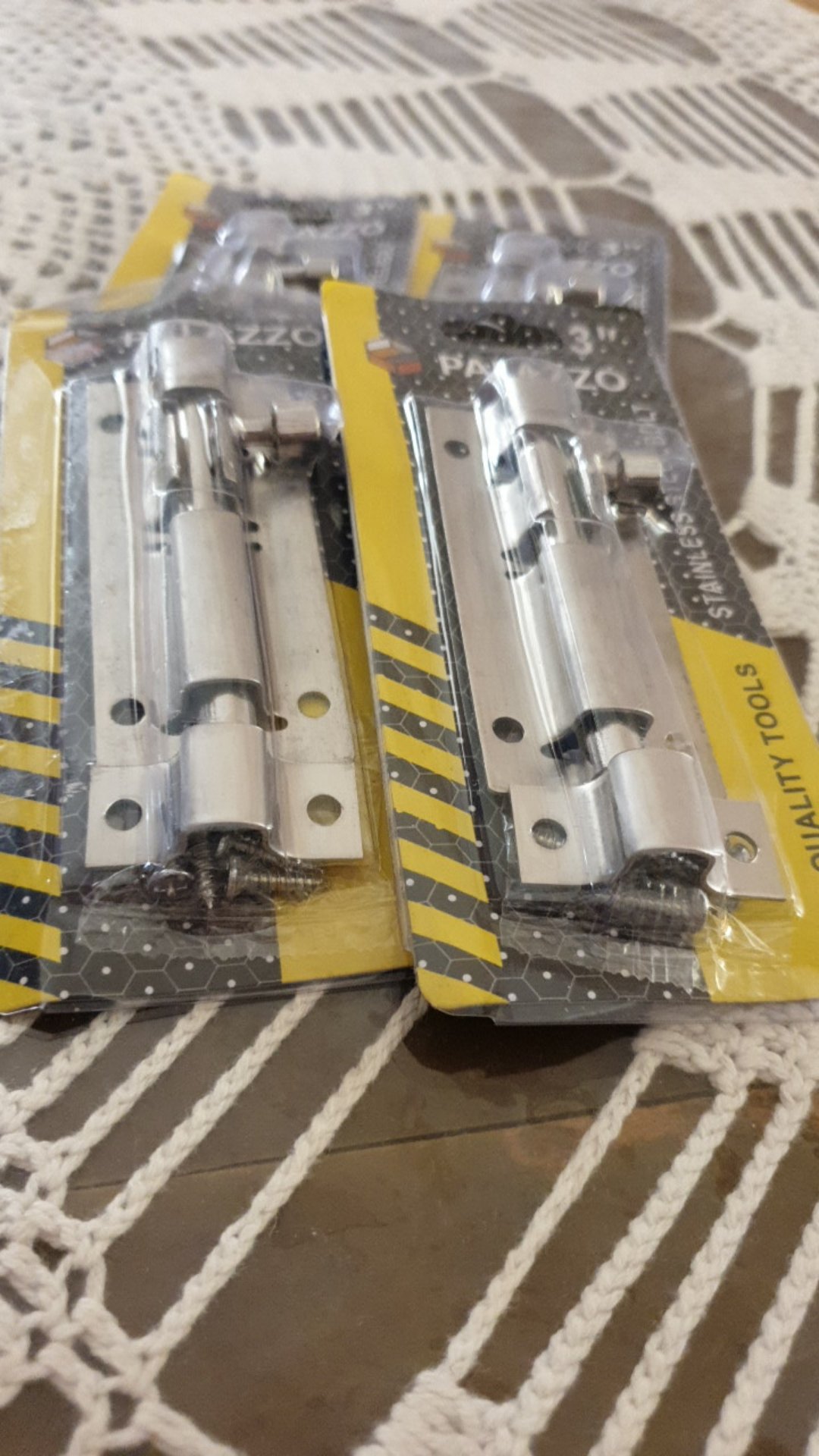 Grendel Palazzo 3 Inch Kunci Slot Pintu Plat Stainless