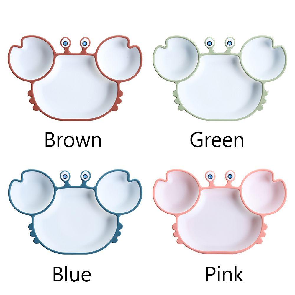 Top Piring Makan Bayi Bahan Silikon Dengan Suction Cup