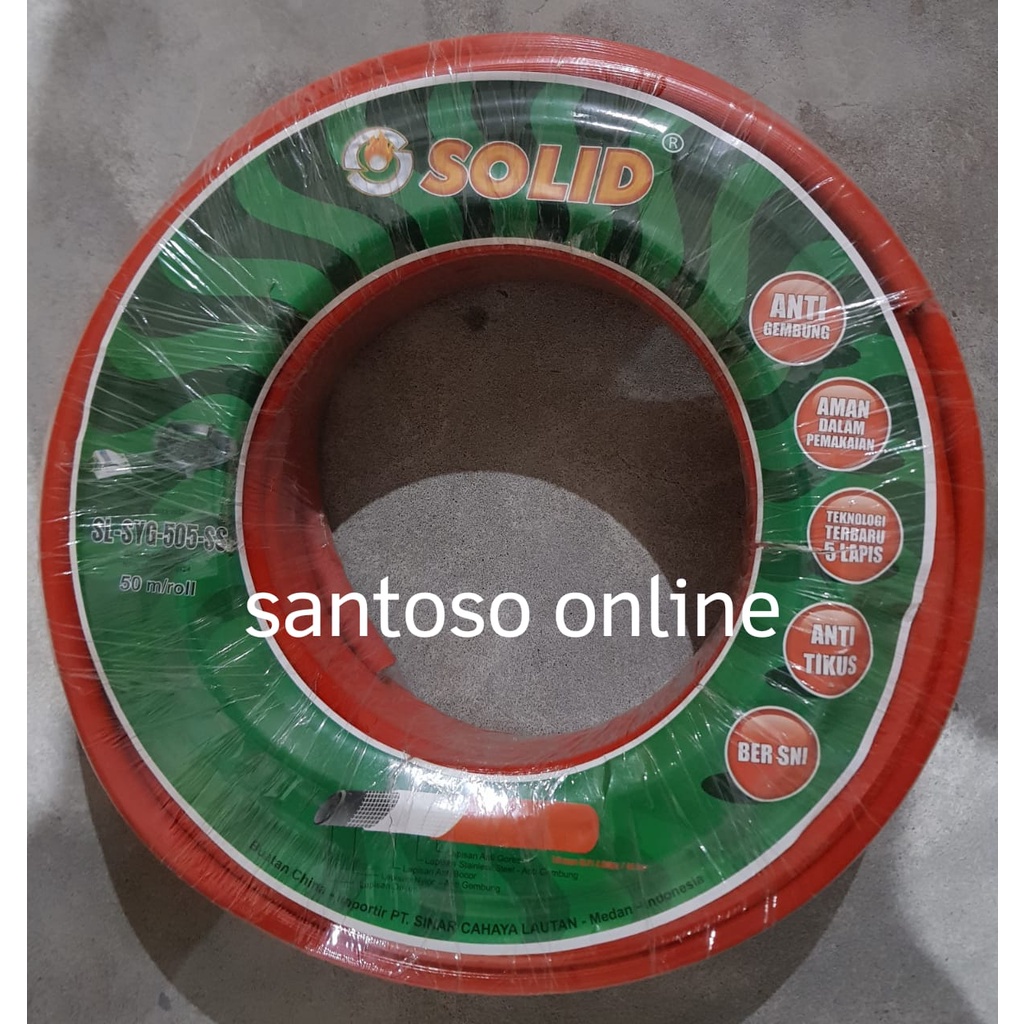 Selang Solid LPG 3 Lapis Serat Baja