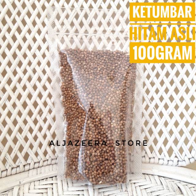 

Ketumbar Hitam Asli Organik - 50 gr | 100 gr Atasi Kolesterol Darah Tinggi Jantung Menguatkan Tulang dan Otot Mengurangi Uban Menghitamkan Rambut