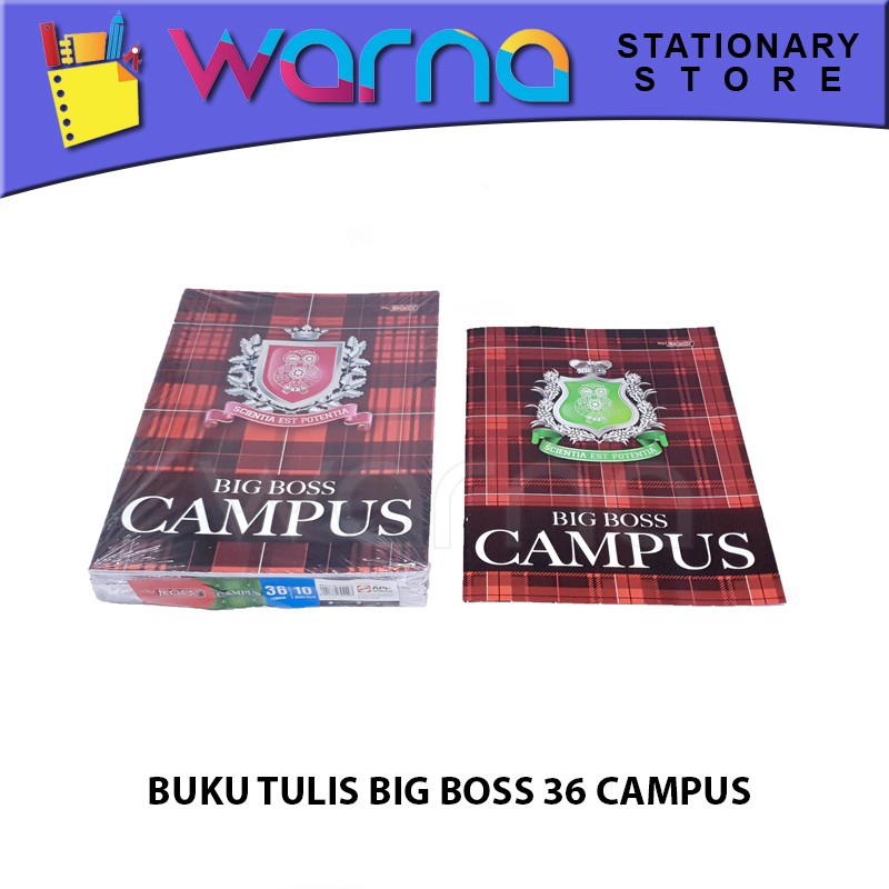 

BUKU TULIS BIG BOSS 36 CAMPUS