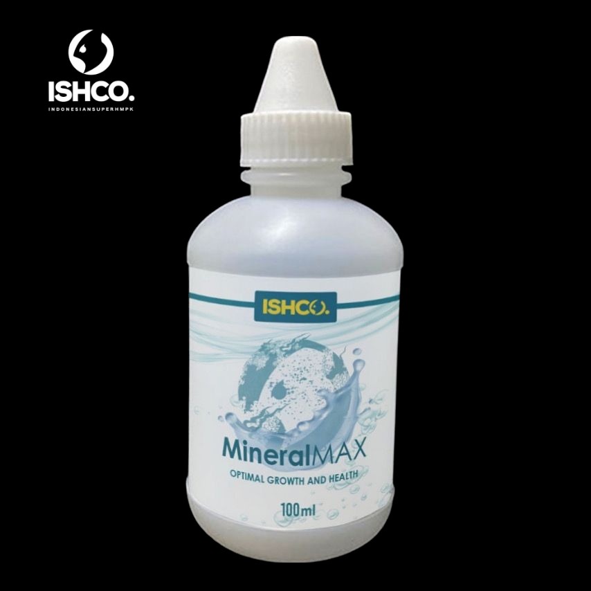 ISHCO MINERAL MAX - HIGH MINERAL KALSIUM VITAMIN OBAT IKAN CUPANG / CHANNA