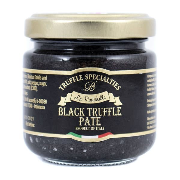 

Fchgtyani La Rustichella Larutichella Black Truffle Pate 90Gram Jamur Hitam