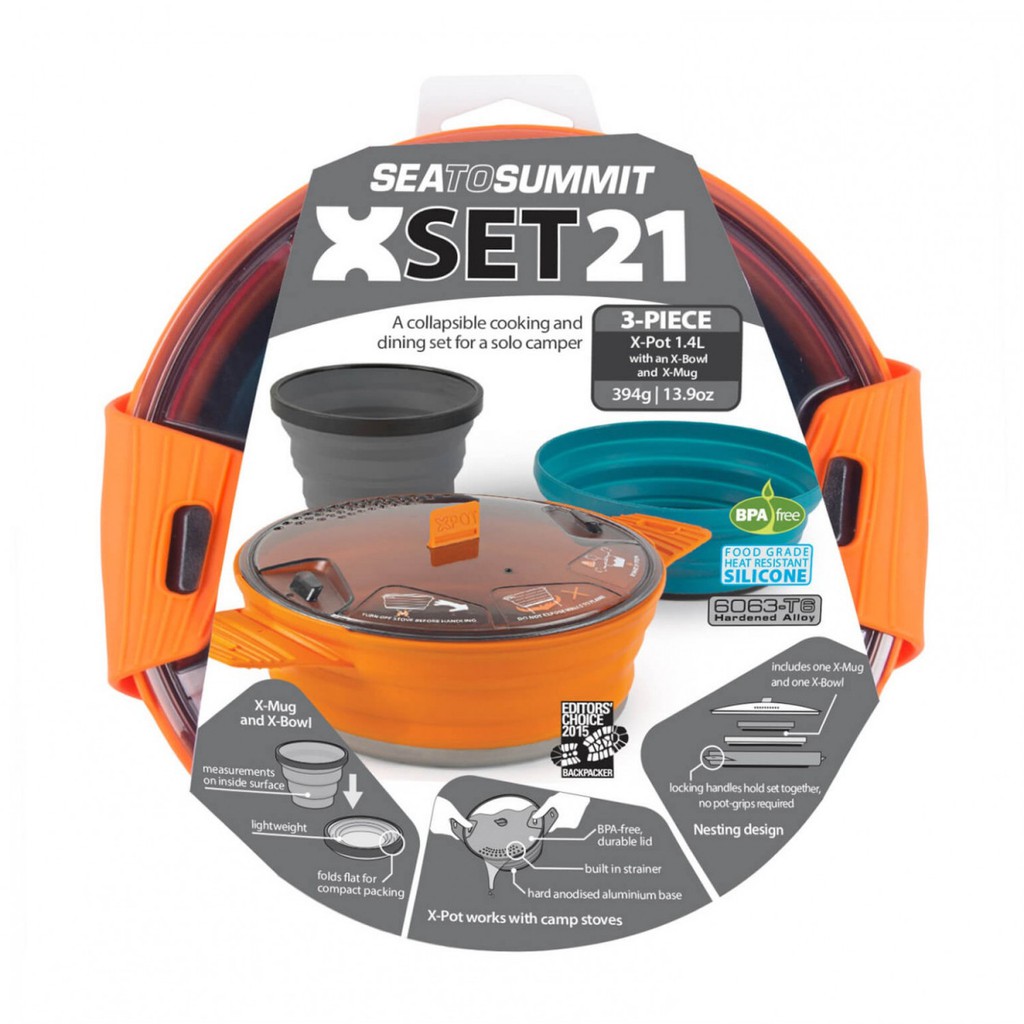 Alat Masak Camping Sea To Summit X-Set 21