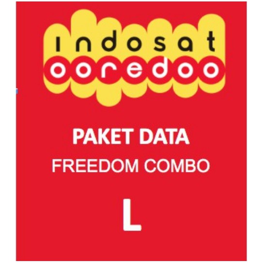 Paket Internet Indosat Freedom Combo L BARU 4GBREG+8GB 4G +4GB(STREAM + APP)+ 10GB MIDNIGHT