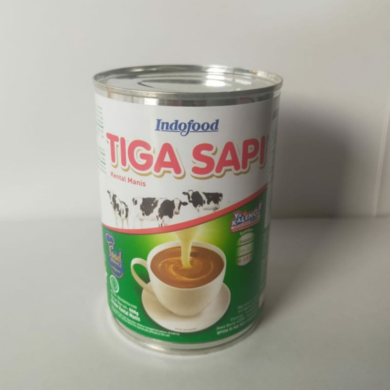 

SUSU KENTAL MANIS TIGA SAPI PUTIH KALENG BESAR 500GR