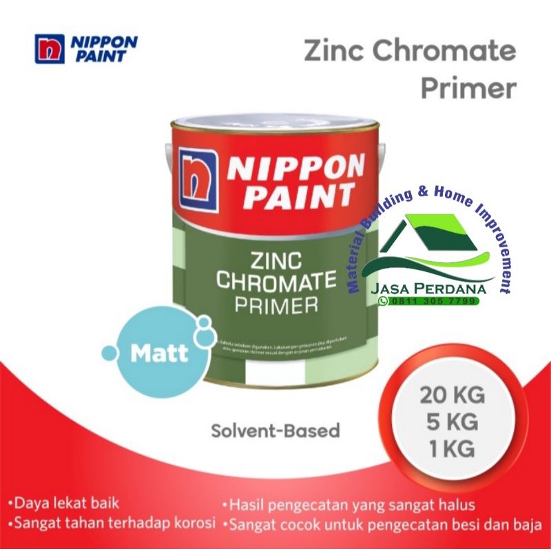 Cat Protective Zinc Chromate Nippon Paint 25 Kg