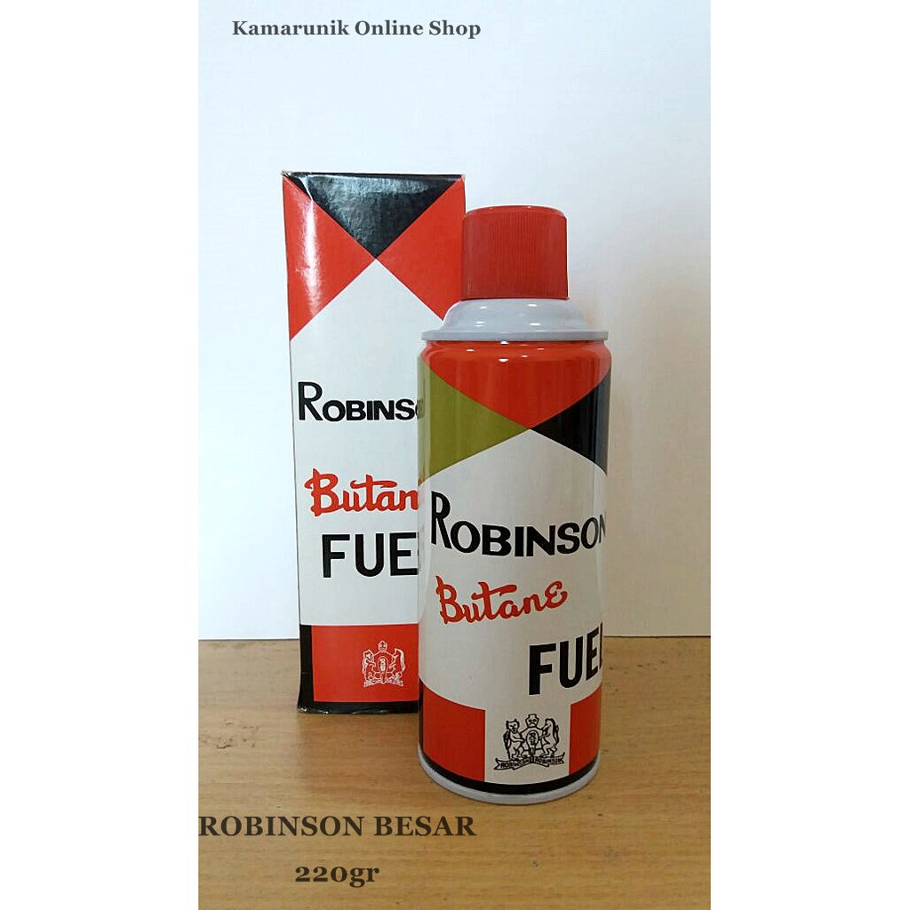 Hot Promo! BUTANE ROBINSON / ISI ULANG GAS / KOREK GAS UKURAN BESAR 220GR Baru!