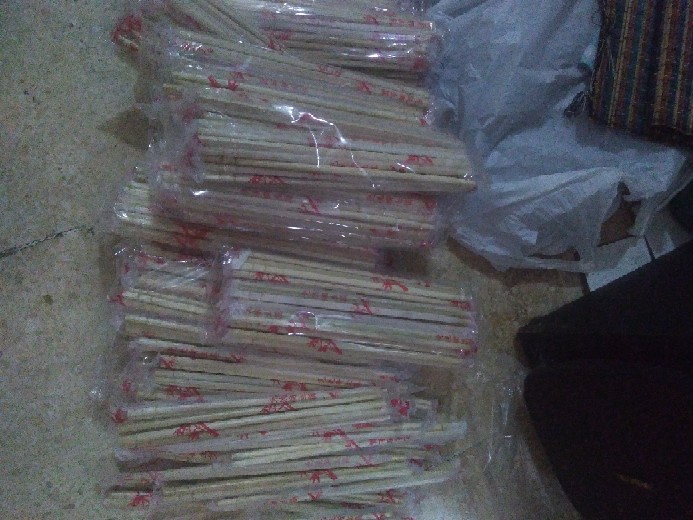 50-pasang Sumpit Bambu Sumpit Kayu Sekali Pakai Serbaguna Gudang Grosir Sumpit