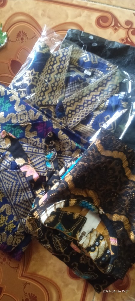 Dress Terusan Baju Batik Anak Perempuan 2494 Tk Sd