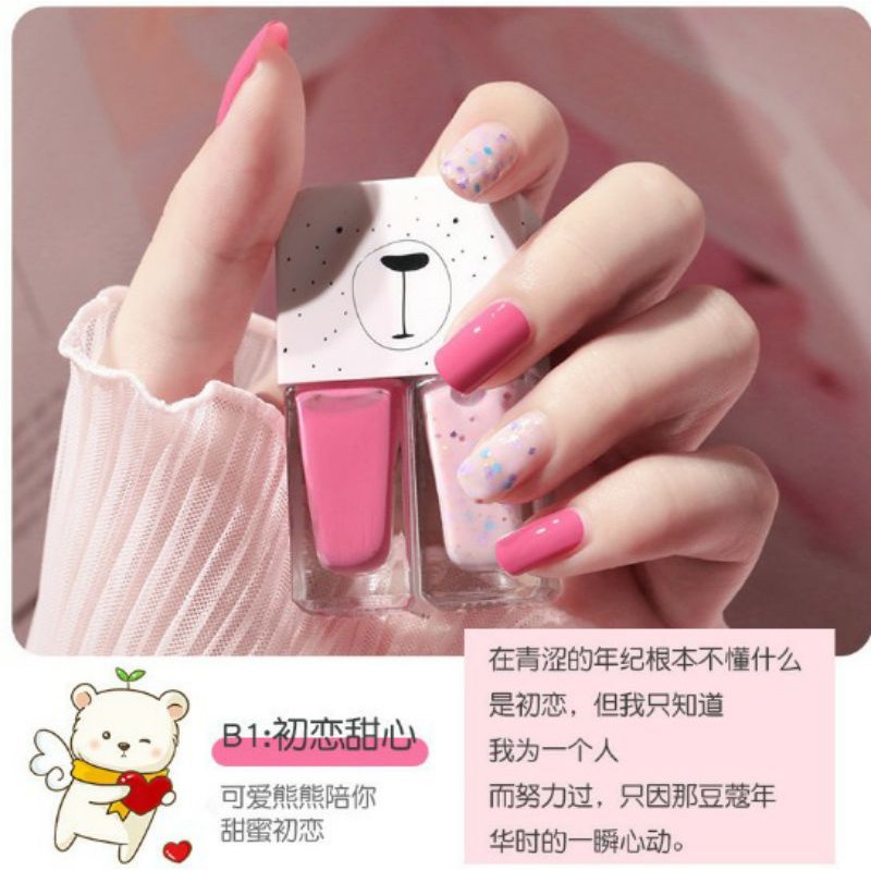 kutek halal 2in1 gel korea cat kuku jel