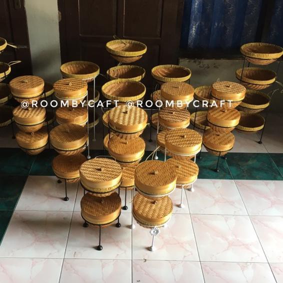 TERBARU  RAK BAWANG TUTUP/ RAK SUSUN 3 MINI ♣