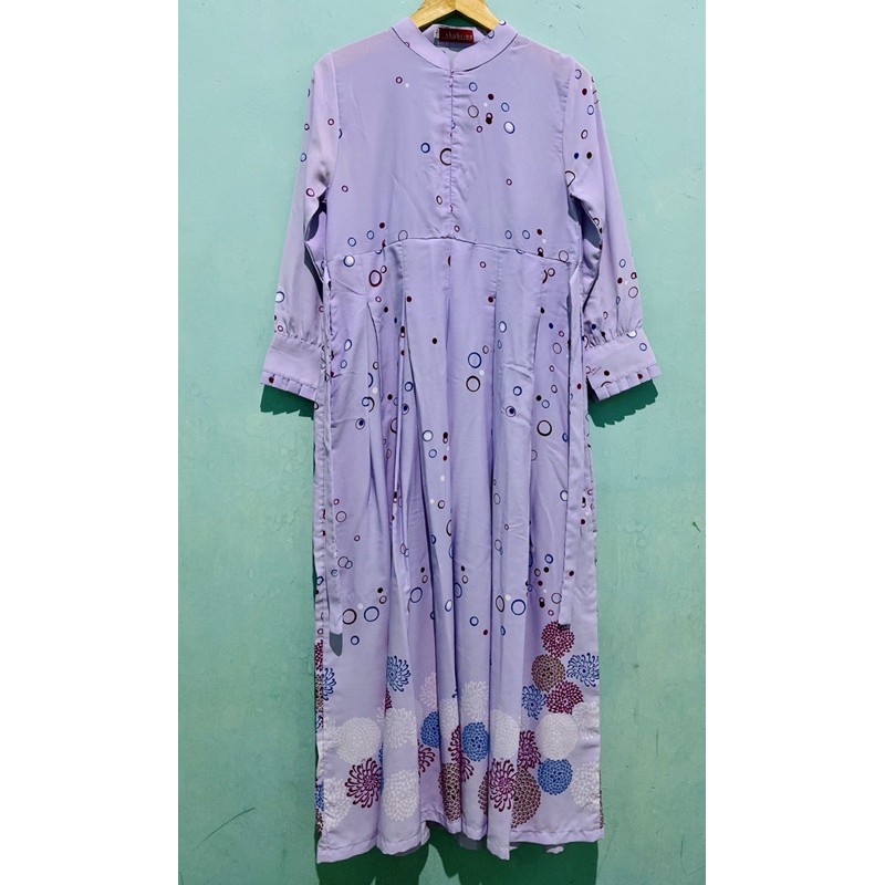 gamis syari free jilbab soft pad jersey gamis busui gamis motif gamis ungu gamis lilac