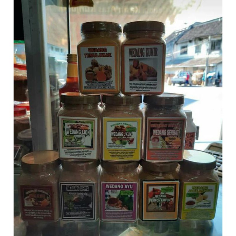 

wedang rempah instan