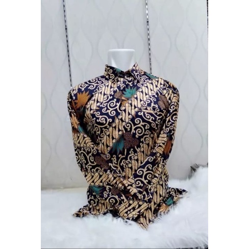 SET COUPLE ROK PLISKET DAN KEMEJA PANJANG DAN PENDEK motif kenanga silver ROK PLISKET COUPLE LENGAN PANJANG/ROK