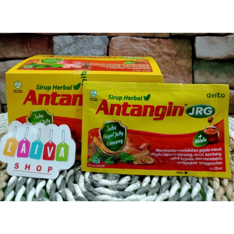 Antangin Sirup Herbal junior Bejo 15ml...