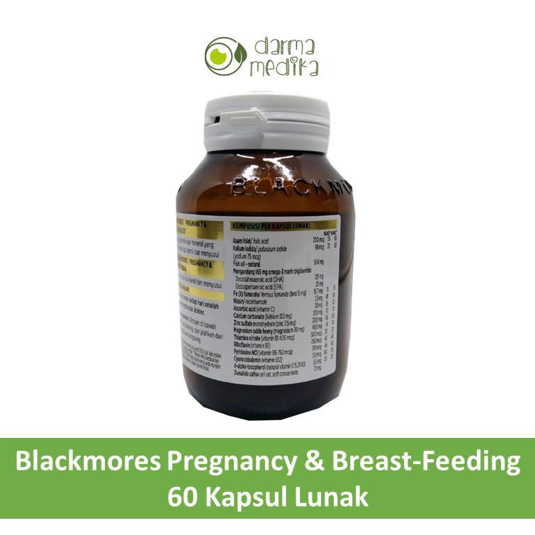 Blackmores Pregnancy and Breastfeeding Gold 60 kapsul lunak