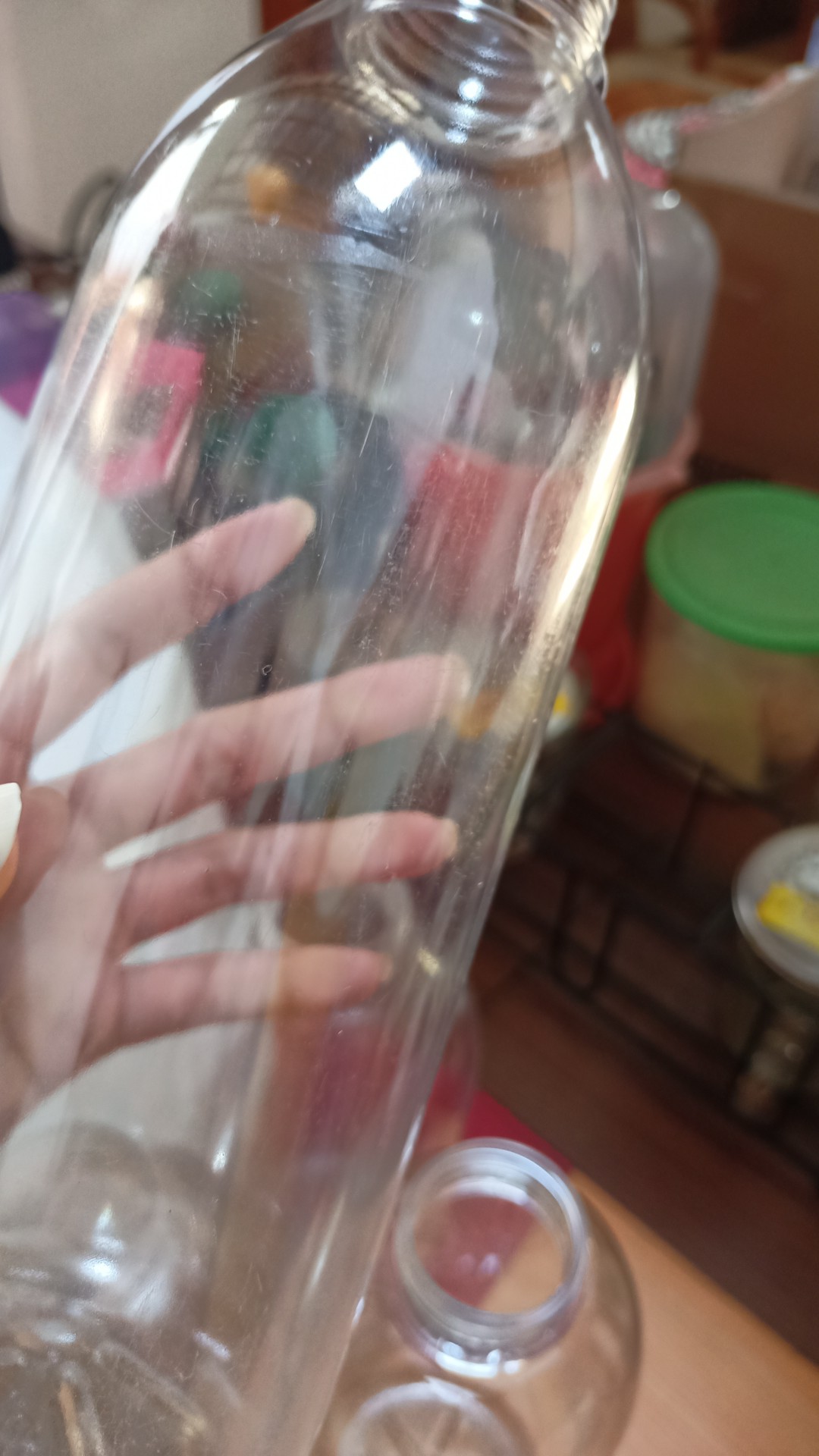 Botol Kale 1 Liter 45 Gr / Botol Plastik / Botol Kopi / Botol Minuman Isi 10 Pcs