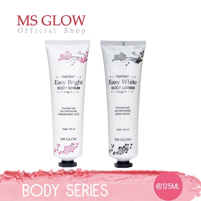 MS Glow Body series I Paket Badan MS Glow / Body Lotion Ms Glow/ Body Serum