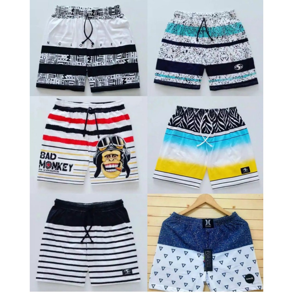 COD BEST SELLER - BOXER PRIA I CELANA PENDEK I GROSIR BOXER | CELANA BOXER | CELANA KOLOR PANTAI