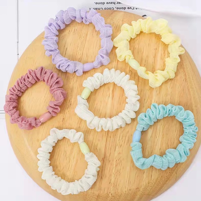 Srunchie Rambut Wanita Kerut Fashion New Trendy Aksesoris Rambut