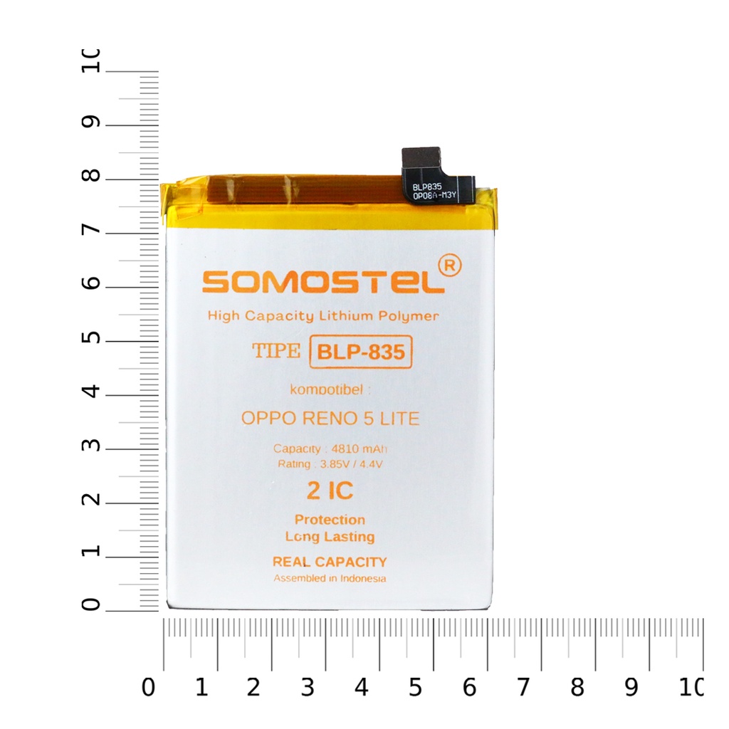 Somostel - BLP835 Reno 5 Lite Batre Batrai Baterai