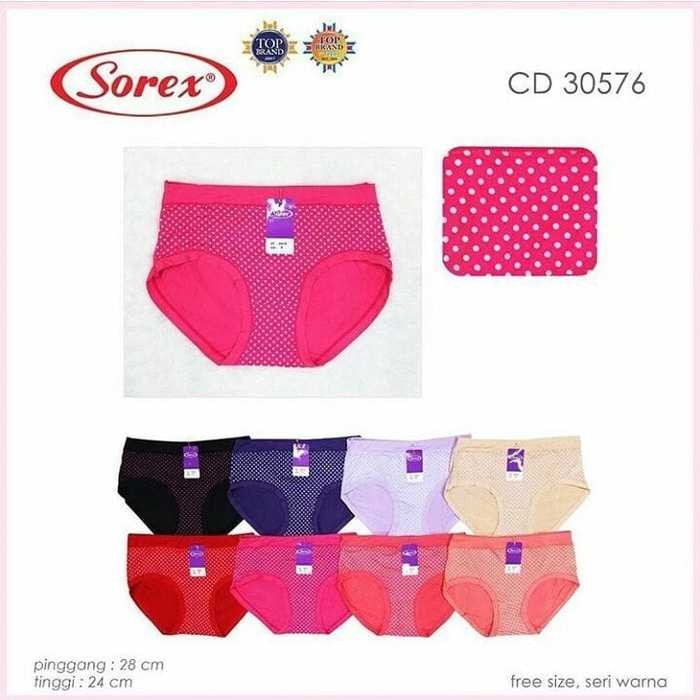 PusatBra Grosir Celana Dalam Wanita CD Motif Bintik Sorex 30576 Ningrat Collection