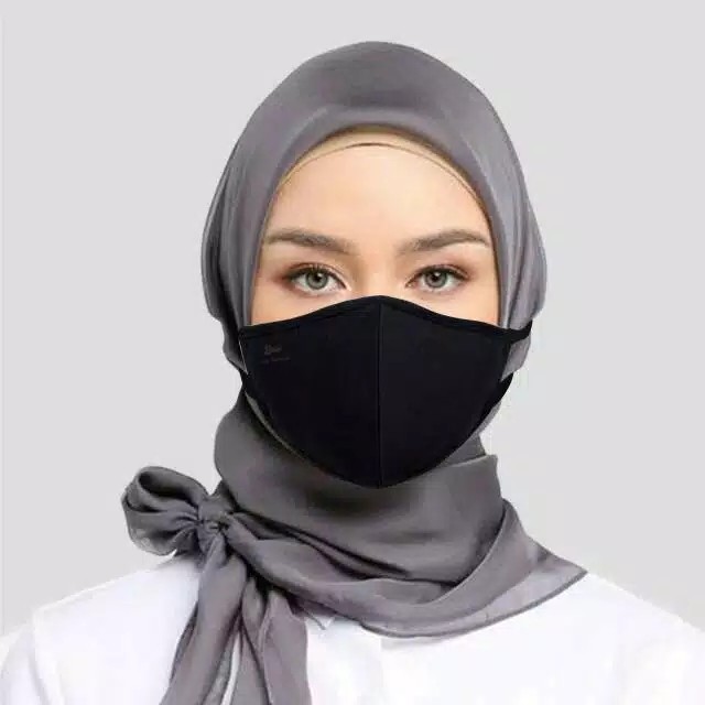 gof RIDER MASKER HIJAB Anti Bacteria Halus 100% Original