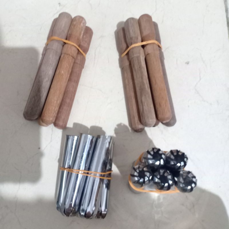 spuit besar / spuit butter cream / alat penghias kue tart / sodok kayu / spuit kue semprit