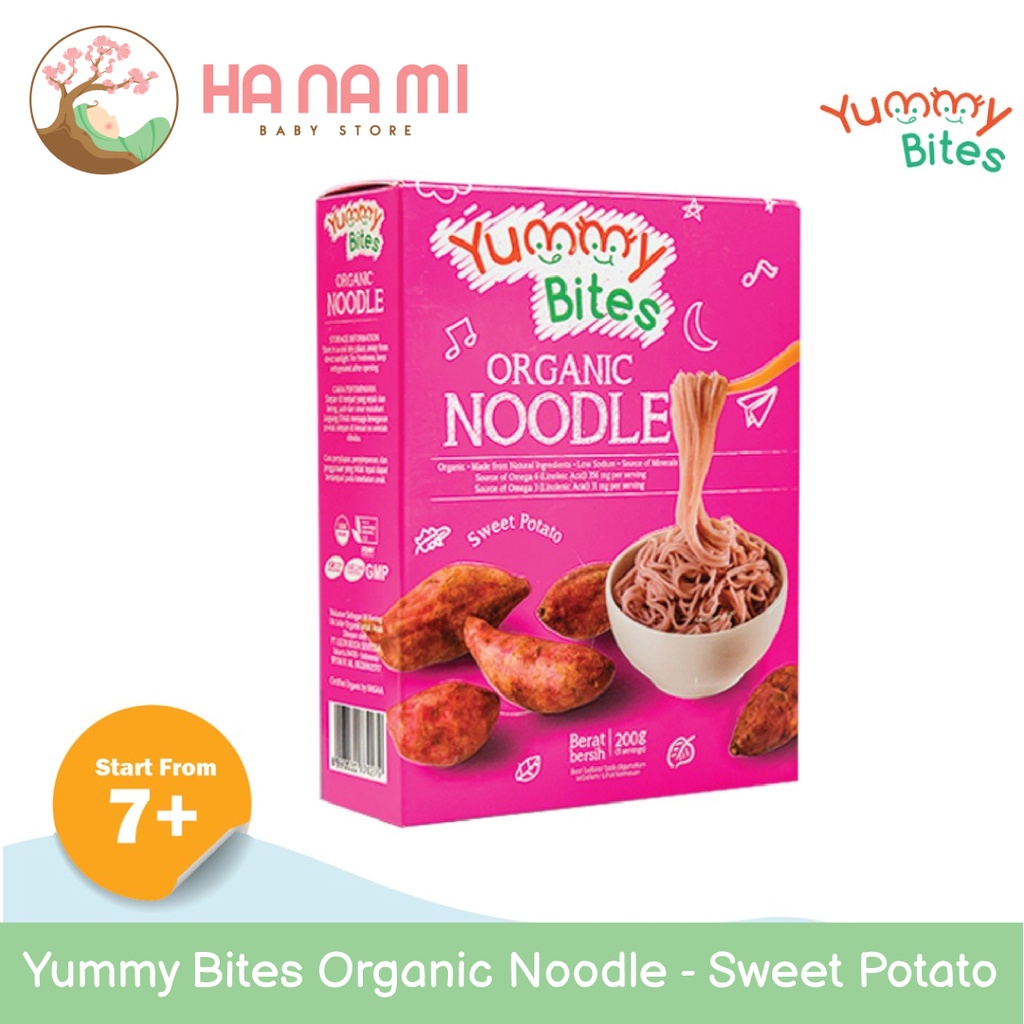 Yummy Bites Organic Noodle 200gr