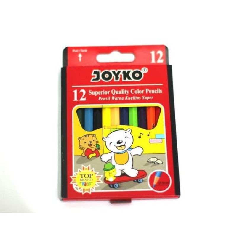 

pensil warna joyko 12pcs pendek
