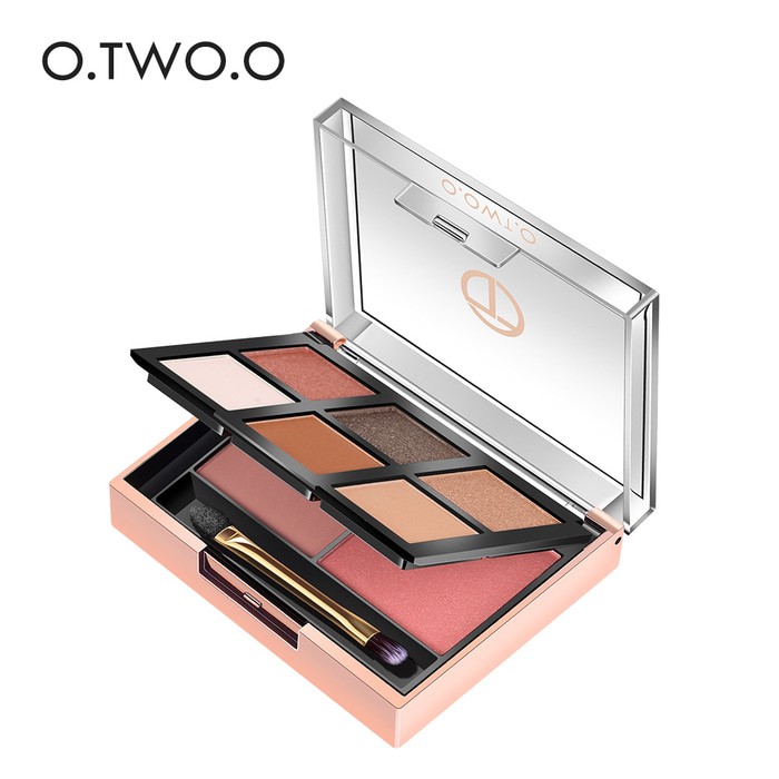 OTWOO EYESHADOW plus BLUSHER PALLETE (9982) KK#529