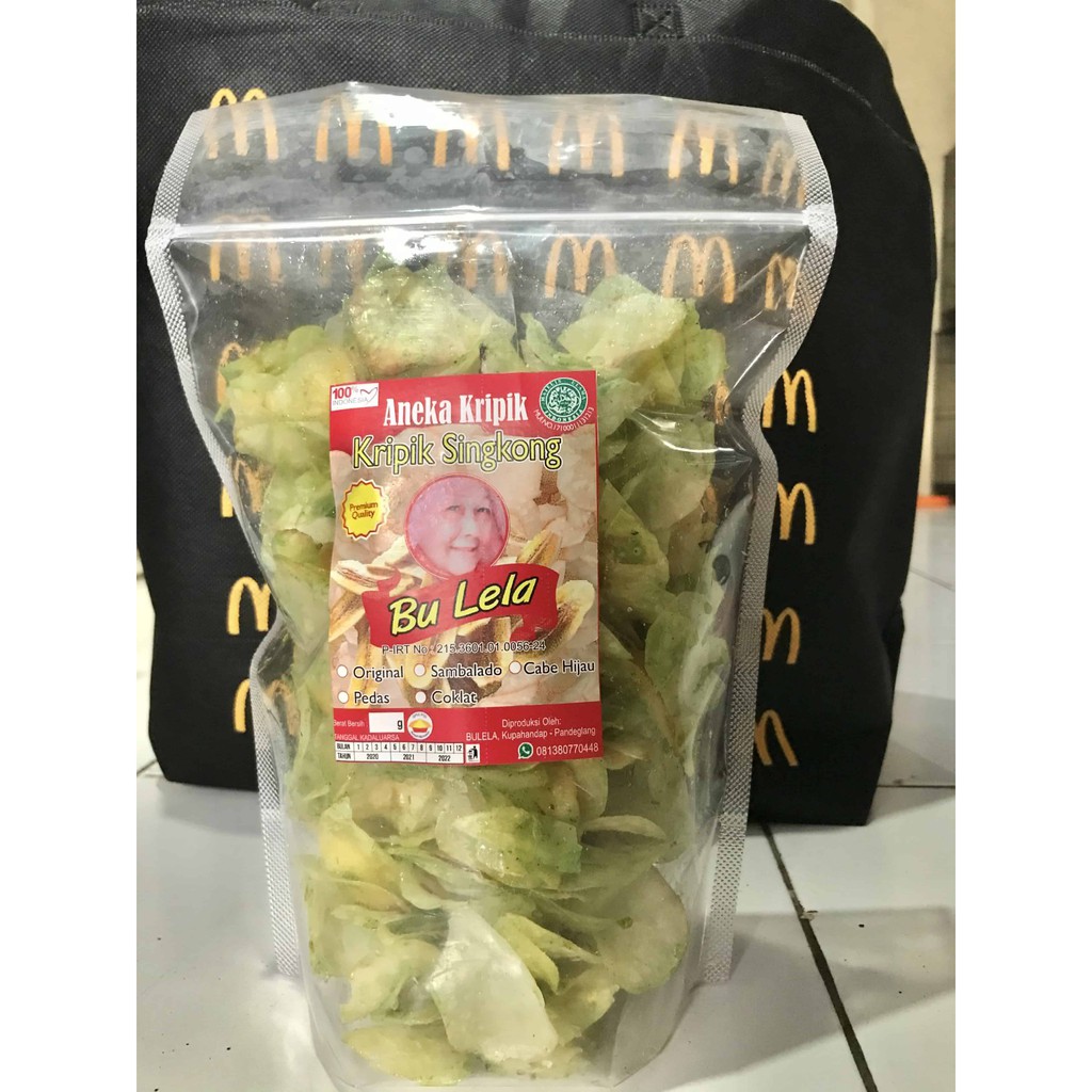 

Keripik Singkong Cabe Ijo 500gr