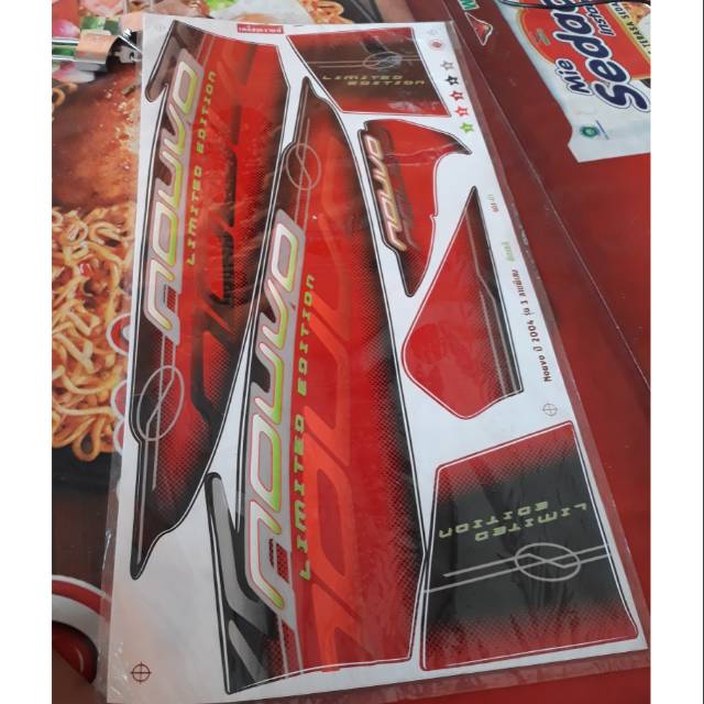 Striping Nouvo Lele Vietnam Merah