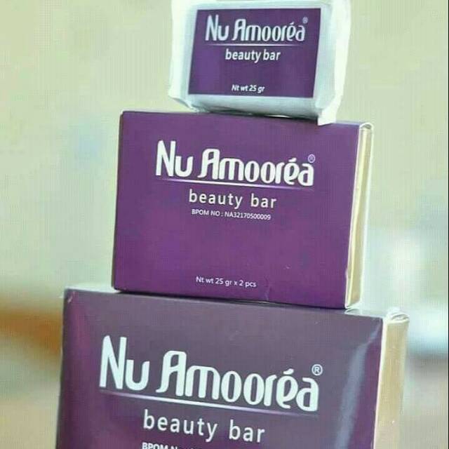 Sabun Nu Amoorea Beauty Bar 25 gr Asli