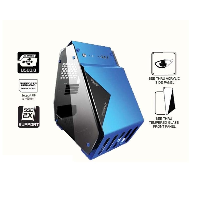 Casing Armaggeddon HAGANE H7 ATX - Case PC Armagedon HAGANE H-7 ATX...