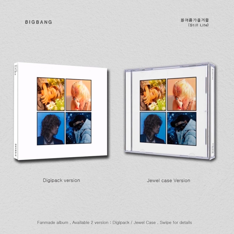 BIGBANG - Still life single album , BIGBANG ALBUM , KPOP ALBUM