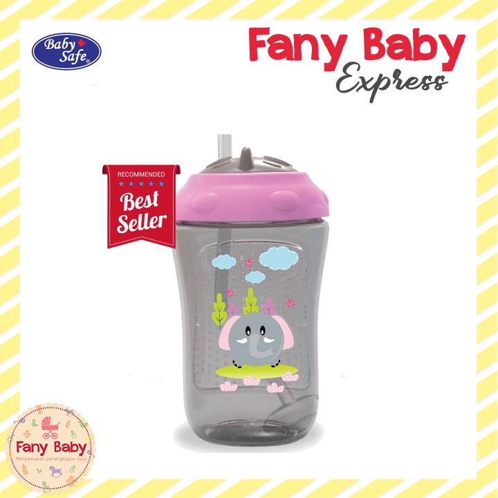 BABY SAFE SIPPER CUP WITH WEIGHTED STRAW / FS405