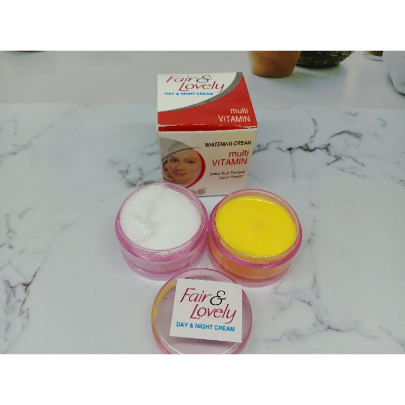 Satuan Cream Fair and Lovely susun siang malam - Multivitamin