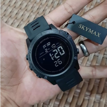 jam tangan PRIA Original SKYMAX 1808 MILITARY SERIAS BISA BERENANG BERGARANSI