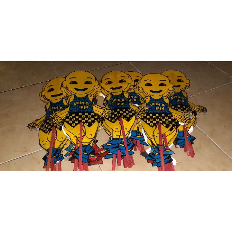 wayang upin ipin 100 pcs
