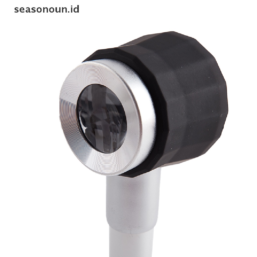 (seasonoun) Kaca Pembesar 10X Dengan Skala Pengukur + Lampu Led