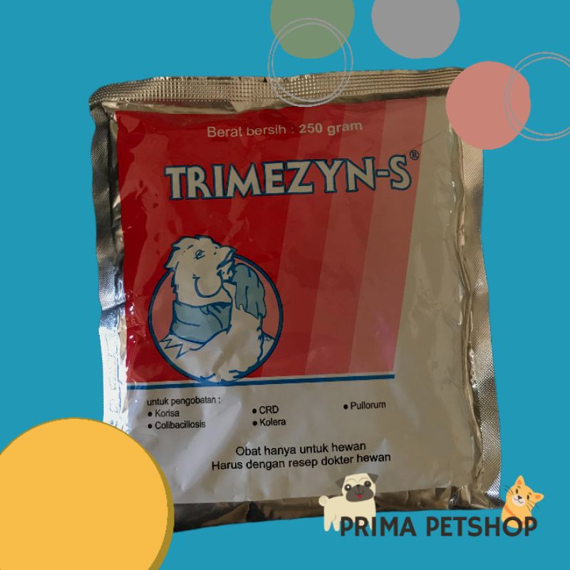 TRIMEZYN S 250g obat ayam