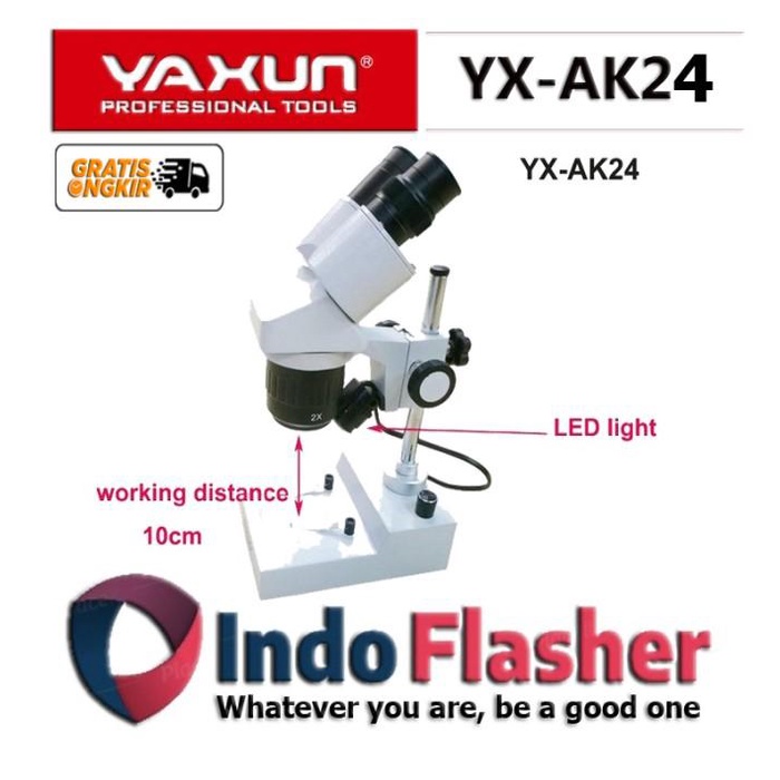 Sparepart Tablet Yaxun Ak24 Microscope Trinocular Microscope Digital Microscope Hp