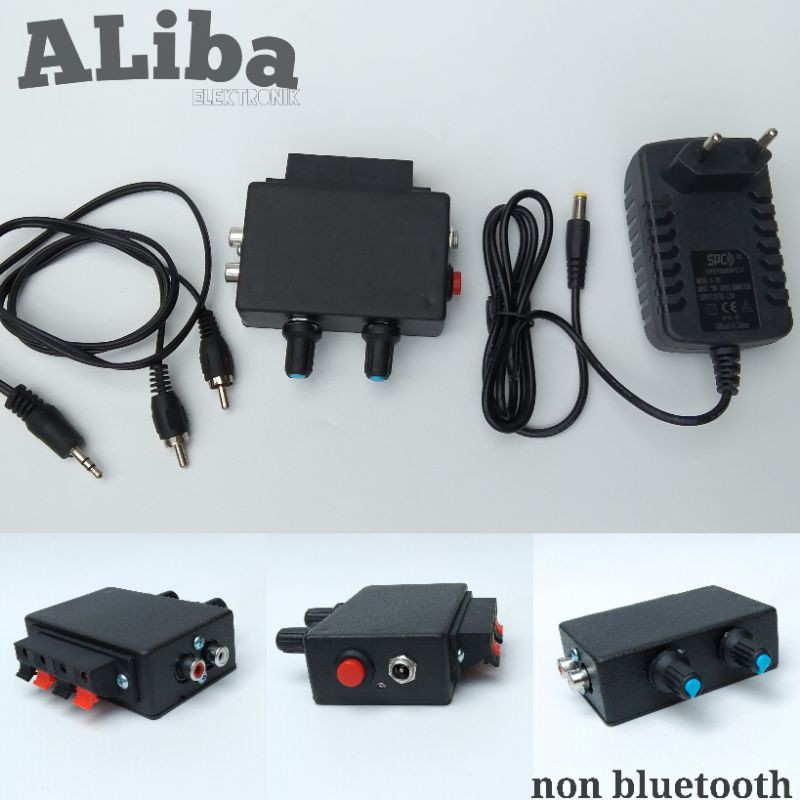 Ampli mini Mini power amplifier 12v bisa aki plus adaptore