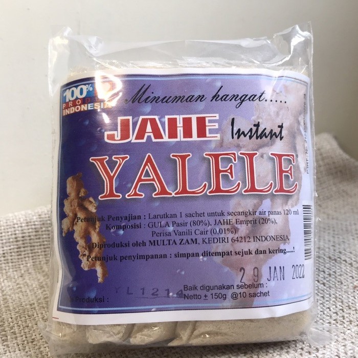 

YALELE JAHE Emprit Bubuk INSTAN 150gr / 10 sachet