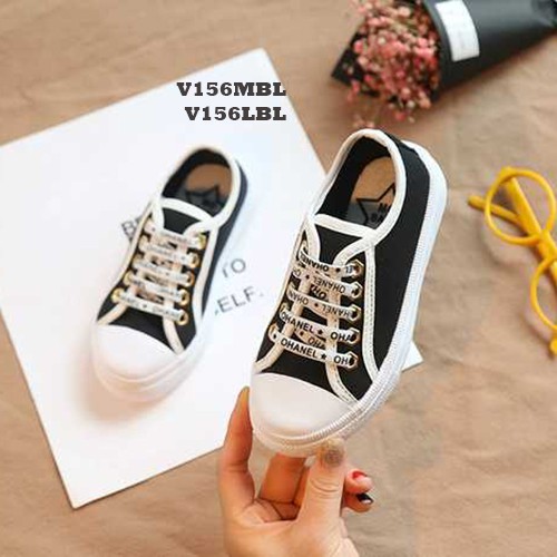 Sneakers Shoes Chanel Black 32-36