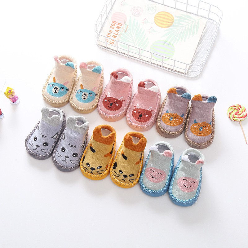 LittleAaron KAOS KAKI PUSSY CAT DOLL Bayi AntiSelip/ Kaos Kaki Bayi Korea