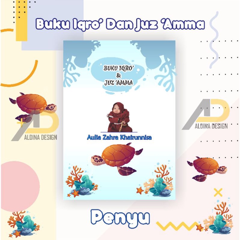 

Buku Iqro dan Juz 'amma Custom, (Custom Nama Dan Foto) Bisa COD